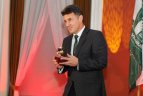 Vilniaus Rotušėje buvo pagerbti Lietuvos čempionai - "Žalgirio" futbolininkai