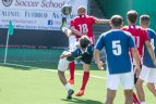 Vilniuje įvyko tarptautinis veteranų futbolo turnyras