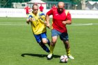 Vilniuje įvyko tarptautinis veteranų futbolo turnyras