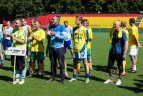 Vilniuje įvyko tarptautinis veteranų futbolo turnyras