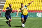 Vilniuje įvyko tarptautinis veteranų futbolo turnyras