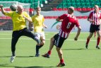 Vilniuje įvyko tarptautinis veteranų futbolo turnyras
