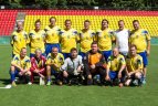 Vilniuje įvyko tarptautinis veteranų futbolo turnyras