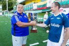 Vilniuje įvyko tarptautinis veteranų futbolo turnyras