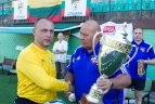 Vilniuje įvyko tarptautinis veteranų futbolo turnyras