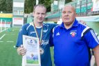 Vilniuje įvyko tarptautinis veteranų futbolo turnyras