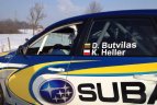 D. Butvilas ir K. Helleris ruošiasi Europos ralio čempionato Liepojos etapui