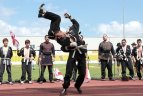 TAFISA žaidynėse - išbandymai ir sporto žvaigždėms ir ministrams.