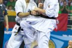 Europos kiokušin čempionato akimirka