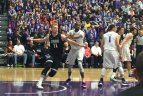 Domantas Sabonis po rungtynių Portlende. Susitikimas su Amerikos lietuviais