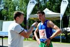 Aplink Žaliuosius ežerus bėgo apie 300 dalyvių