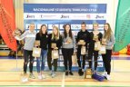 Čempionų titulus apgynė ŠU ir VDU tinklininkai
