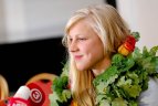 Vilnius pasitiko olimpinę čempionė Rūtą Meilutytę