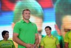 Lietuvos olimpiečiams įteikta vėliava