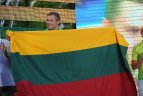 Lietuvos olimpiečiams įteikta vėliava