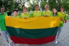 Lietuvos olimpiečiams įteikta vėliava