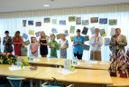 Konkurso "Piešiame sportą" laureatų apdovanojimai.