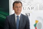 Golfo federacijos spaudos konferencija.