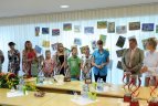 Konkurso "Piešiame sportą" laureatų apdovanojimai.