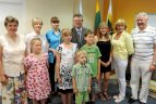 Konkurso "Piešiame sportą" laureatų apdovanojimai.