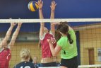 Lietuvos - Latvijos moterų tinklinio čempionato III etapas. Jonava.