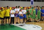 Krepšinį žaidė specialiųjų poreikių turintys vaikai ir suaugusieji