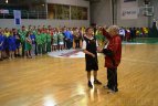 Krepšinį žaidė specialiųjų poreikių turintys vaikai ir suaugusieji