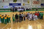 Krepšinį žaidė specialiųjų poreikių turintys vaikai ir suaugusieji