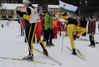 Sporto draugijos "Žalgiris" žiemos žaidynių slidinėjimo varžybos