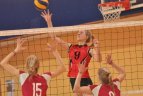 Lietuvos - Latvijos moterų tinklinio čempionato III etapas. Jonava.