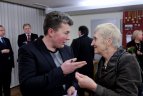 2010 12 27. Lengvosios atletikos treneris  Romanas  Pšigočkis švenčia 70 - metį.