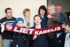 Krepšininkai aplankė "Velžio" gimnaziją