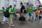 Jaunieji olimpiečiai sugrįžo į Lietuvą.
