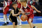 Krepšinio pradžiamoksliai Siemens arenoje.