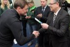 Lietuvos olimpiečių palydos į Vankuverio žiemos olimpines žaidynes
