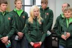 Lietuvos olimpiečių palydos į Vankuverio žiemos olimpines žaidynes