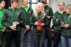 Lietuvos olimpiečių palydos į Vankuverio žiemos olimpines žaidynes