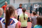 VTA treniruotėje apsilankė Ričardas Berankis ir L. Mugevičius