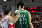Kauno „Žalgiris“ - Pirėjo „Olympiakos“ - 64:71.