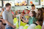 M.Pocius įsiamžino „McDonald‘s“ šlovės alėjoje