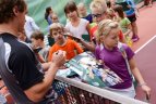 VTA treniruotėje apsilankė Ričardas Berankis ir L. Mugevičius