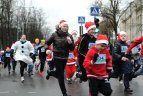 36-asis Kalėdinis bėgimas Vilniaus gatvėmis.