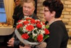 2010.02.02. Olimpiečiai veteranai pasveikino kolegą Anatolijų Baranavą septyniasdešimtmečio proga