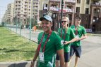 Žurnalistams žaidynių organizatoriai surengė ekskursiją