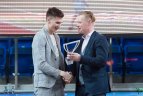 NKL sezono laureatų apdovanojimas.