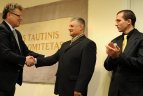 Olimpietis Egidijus Kavaliauskas lankėsi LTOK.