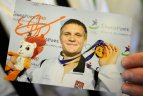 Olimpiečiai sugrįžo į Lietuvą.