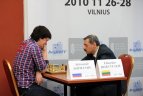 Šachmatų turnyras Vilniaus Rotušėje.