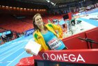 Ieva Staponkutė laimėjo 800 metrų bėgimą.