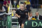 Daviso taurė: Laurynas Grigelis – Ilja Marčenka- 0:6, 1:6, 7:6, 6:4, 3:6 .